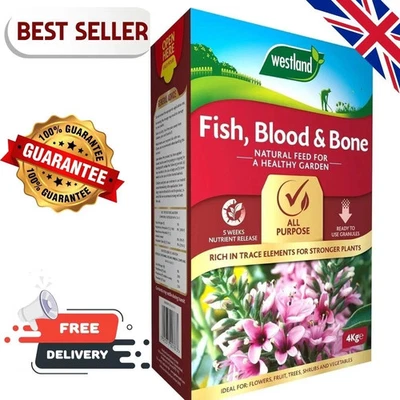 Westland 20600010 Fish, Blood and Bone All Purpose Plant Food, 1.5 kg