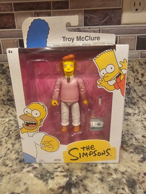 #ad THE SIMPSONS Troy McClure 5” JAKKS PACIFIC ACTION FIGURE WAVE 5 2025 IN HAND $21.44