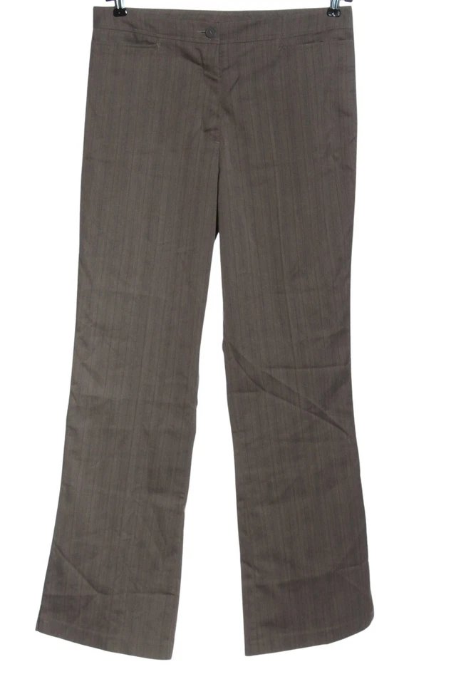 LADY M Pantalon de costume Dames Costume T EU 42 brun-blanc cassé - Photo 4/4