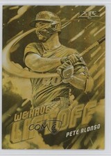 2021 Topps Fire We Have Liftoff Gold Minted Pete Alonso #WHL-11 1k8e