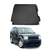 Kofferraummatte Kofferraumwanne FüR Land Rover Discovery 2004-2021 Gummi Tpe