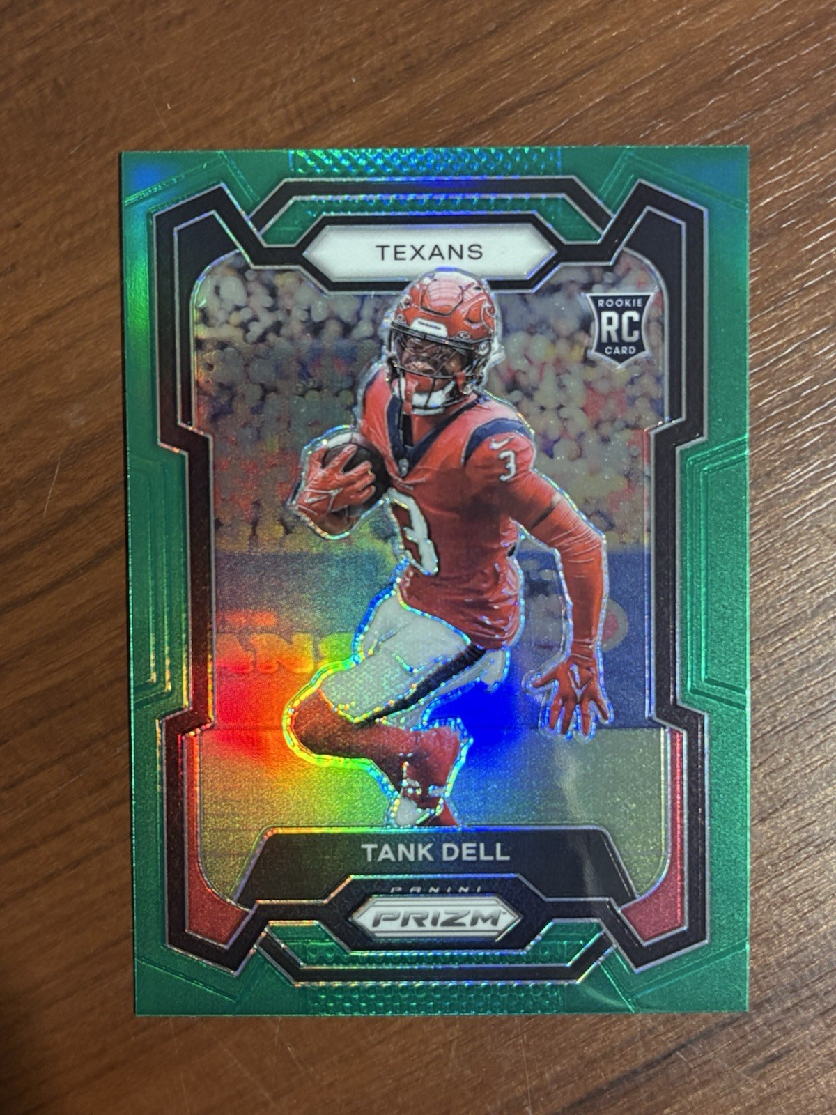 Tank Dell Panini Prizm Prizms Green Rookie Card 2023 #341 Houston Texans