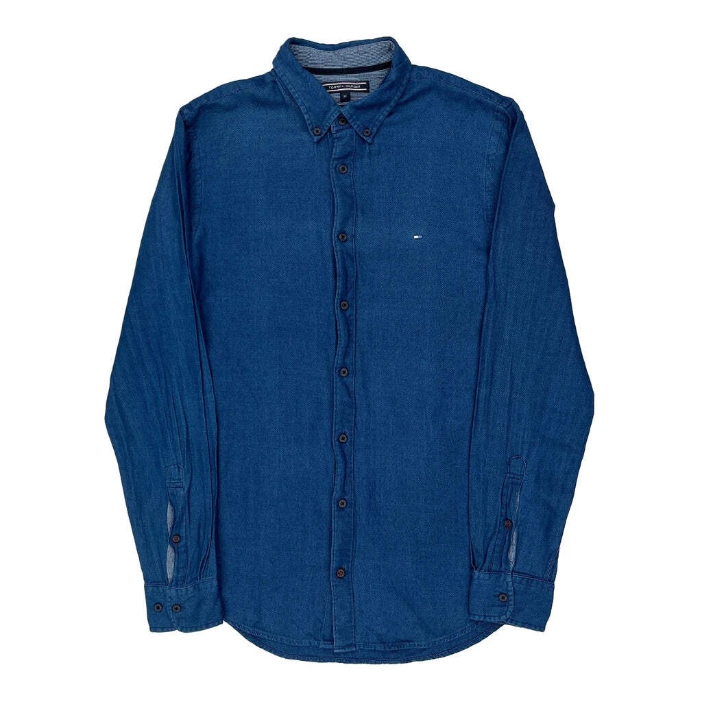 Tommy Hilfiger Shirt - Medium Blue Cotton