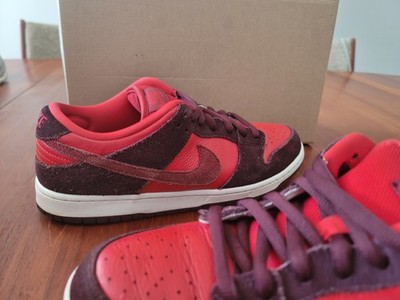 Nike Dunk Low SB Fruity Pack Cherry Men's Size 9.5 Red Fast Shipping