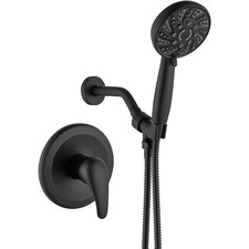 Single-Handle Shower Faucet Set Shower Kit W/ Valve Shower Head Handle Set