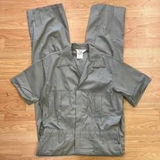 Men's J C Penney's Size 42 Cotton Blend Work Utility Jumpsuit Coverall Workwear