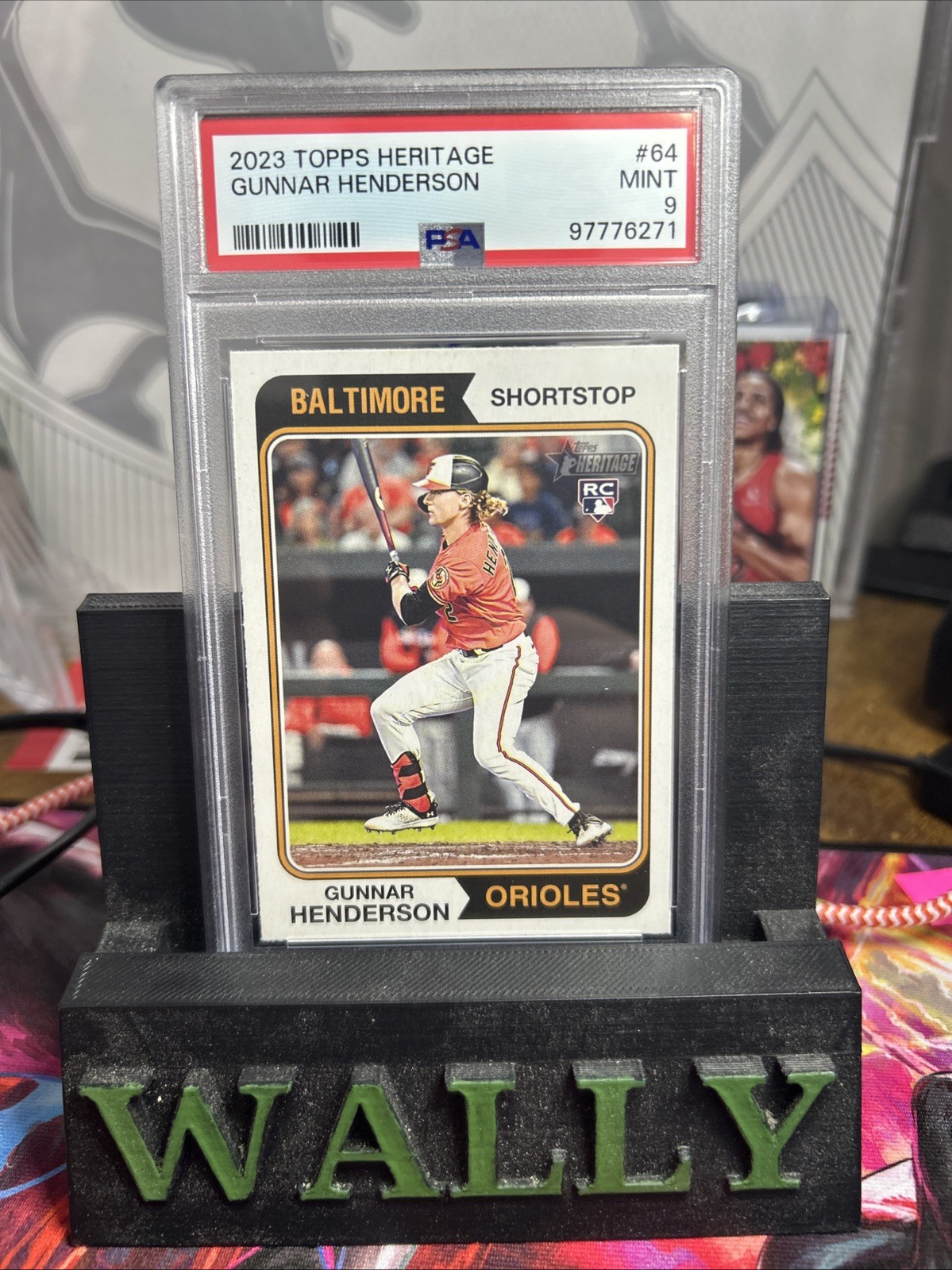 2023 Topps Heritage - Gunnar Henderson #64 (RC)