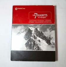 FranklinCovey The 7 Habits for Managers Kit with CDs & Planner