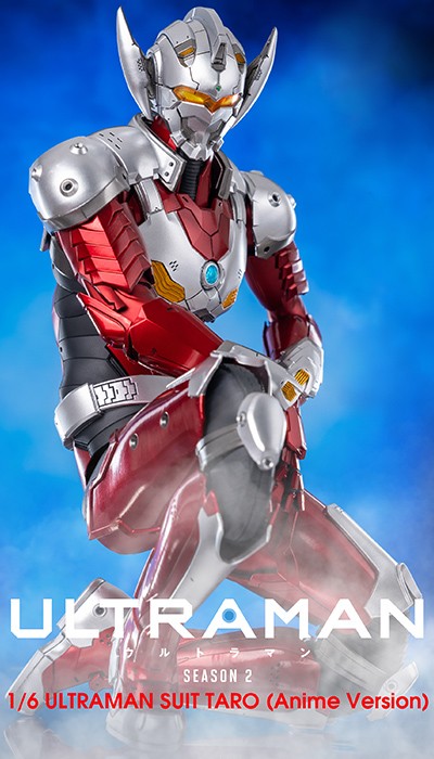 特撮 threezero1/6 ULTRAMAN SUIT TARO AnimeVer Anime 'ULTRAMAN' Season 2FigZero 1/6 ULTRAMAN SUIT TARO