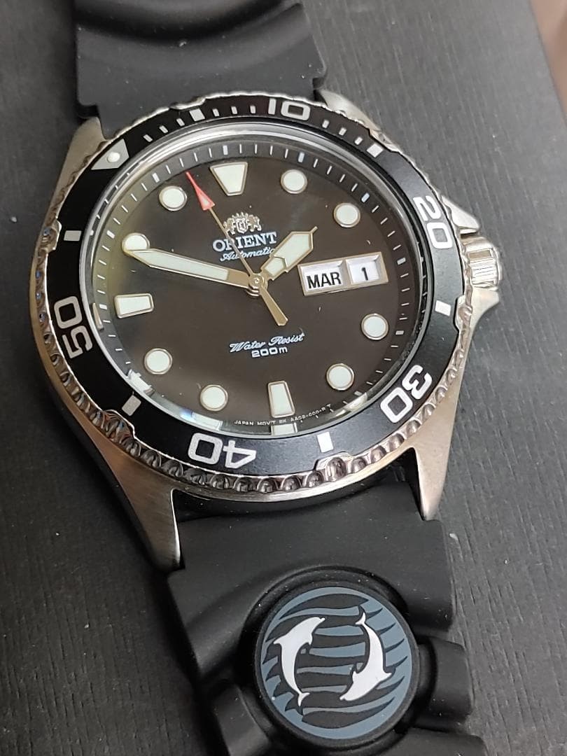 ORIENT☆Orient☆200m☆Automatic mechanical☆Men's wat… - image 1