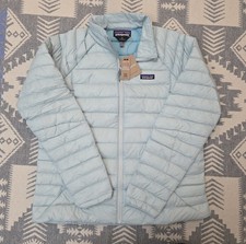 Patagonia Women's Down Sweater Jacket Full Zip Virtually Blue XL 84684 VRTB NWT