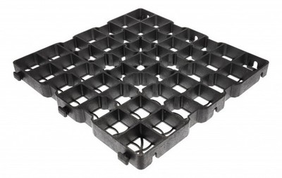   LANDGRID 4.5m² 40LG Paddockplatten 50x50x4cm Rasengitterplatten Rasenwaben  