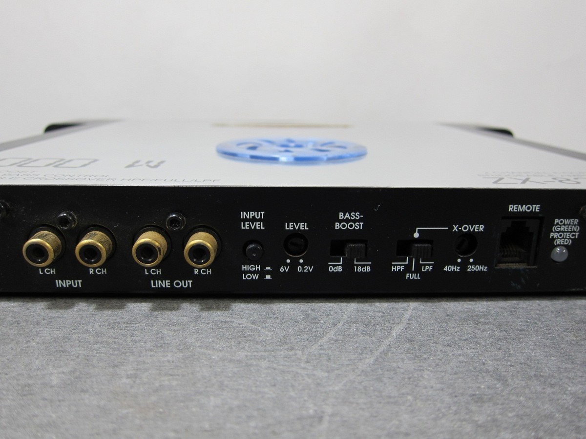 Volfenhag ZX-8200 2 Channel MOSFET Bridgeable 1000W Car Audio