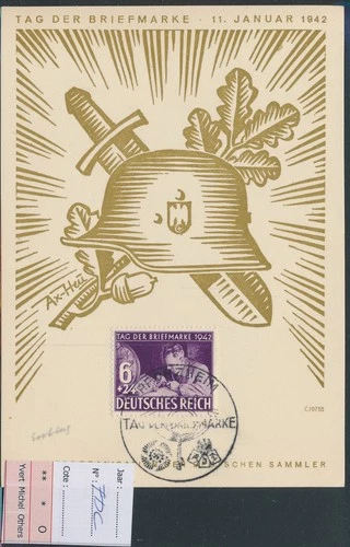 LS72897 Germany 1942 Reich stamp day FDC used