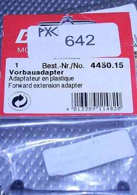 Graupner Heim Vorbauadapter 4450.15 NOS /Neu in OVP - Bild 1 von 2