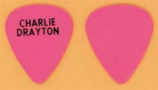 Rolling Stones Charlie Drayton Vintage Guitar Pick - 1988 Talk is Cheap Tour 