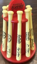 Vintage Hillerich And Bradsby 10-Bat Bank Great Signatures Complete Made In USA