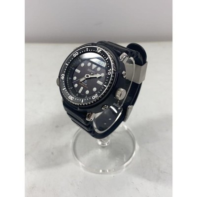 SEIKO H851-00A0 腕時計 ウォッチ ソーラー 黒文字盤 アナデジ Seiko Prospex Men's Black Watch - H851-00A0 for sale online | eBay