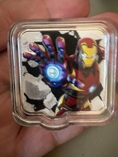 Iron Man ZAPT!! - Marvel 2 oz Silver Coin - Agoro 2026