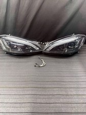 Black 2007-2009 Mercedes-Benz W221 S-Class DRL LED Projector Headlights HID Type