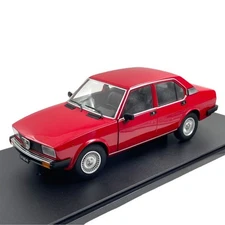 Mitica 1/18 Alfa Romeo Alfetta Sedan 2000L Red Alfa 501 1978 Model Car