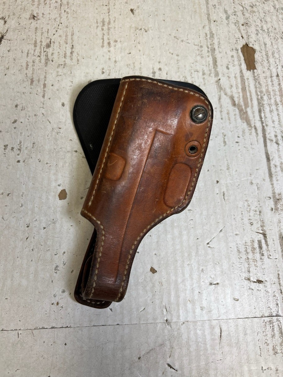 Galco FED286 Paddle Holster for Glock 26 27 33 Leather Right Hand