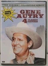 Gene Autry  "The Legend" Collection Series  DVD  CD Brand New 