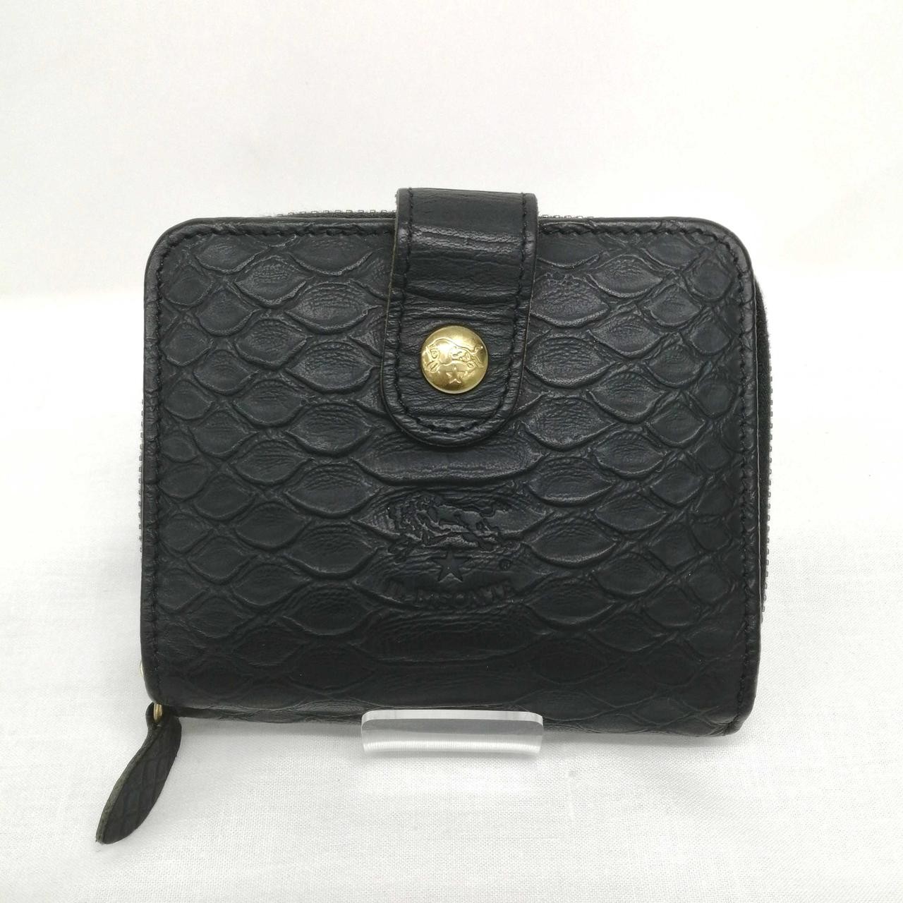 Python embossed bifold wallet Model 54222311041 I… - image 1