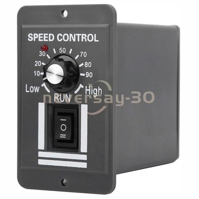 PWM DC 40A Motor Speed Controller 12V 24V 36V 48V Variable Speed Switch Reverse