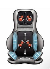 Comfier Shiatsu Neck & Back Massager 2D/3D Kneading Full Back Massager Heat