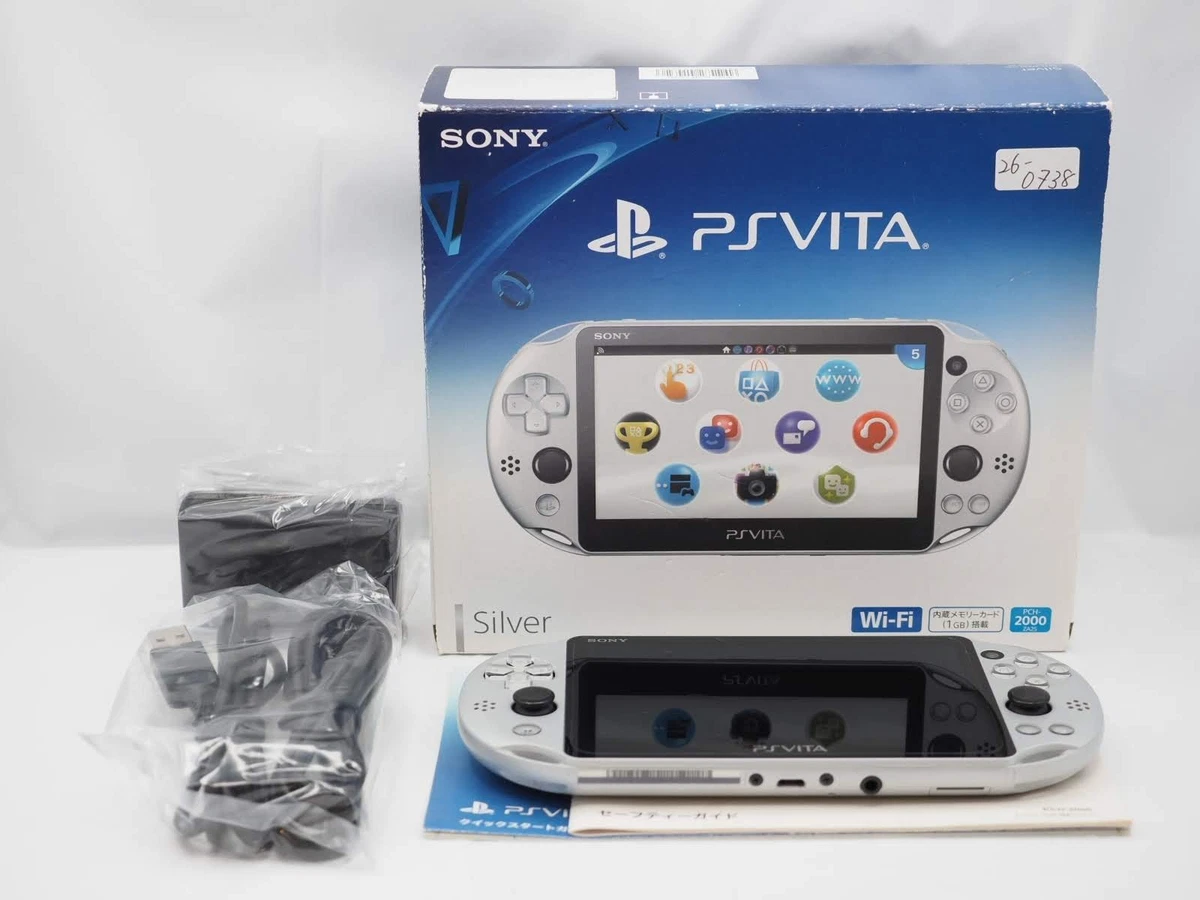 Preços baixos em Sony PS Vita-PCH-2000 Prata Consoles de videogame