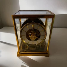 Jaeger-LeCoultre Fifteen Jewel Atmos Clock. WORKING!