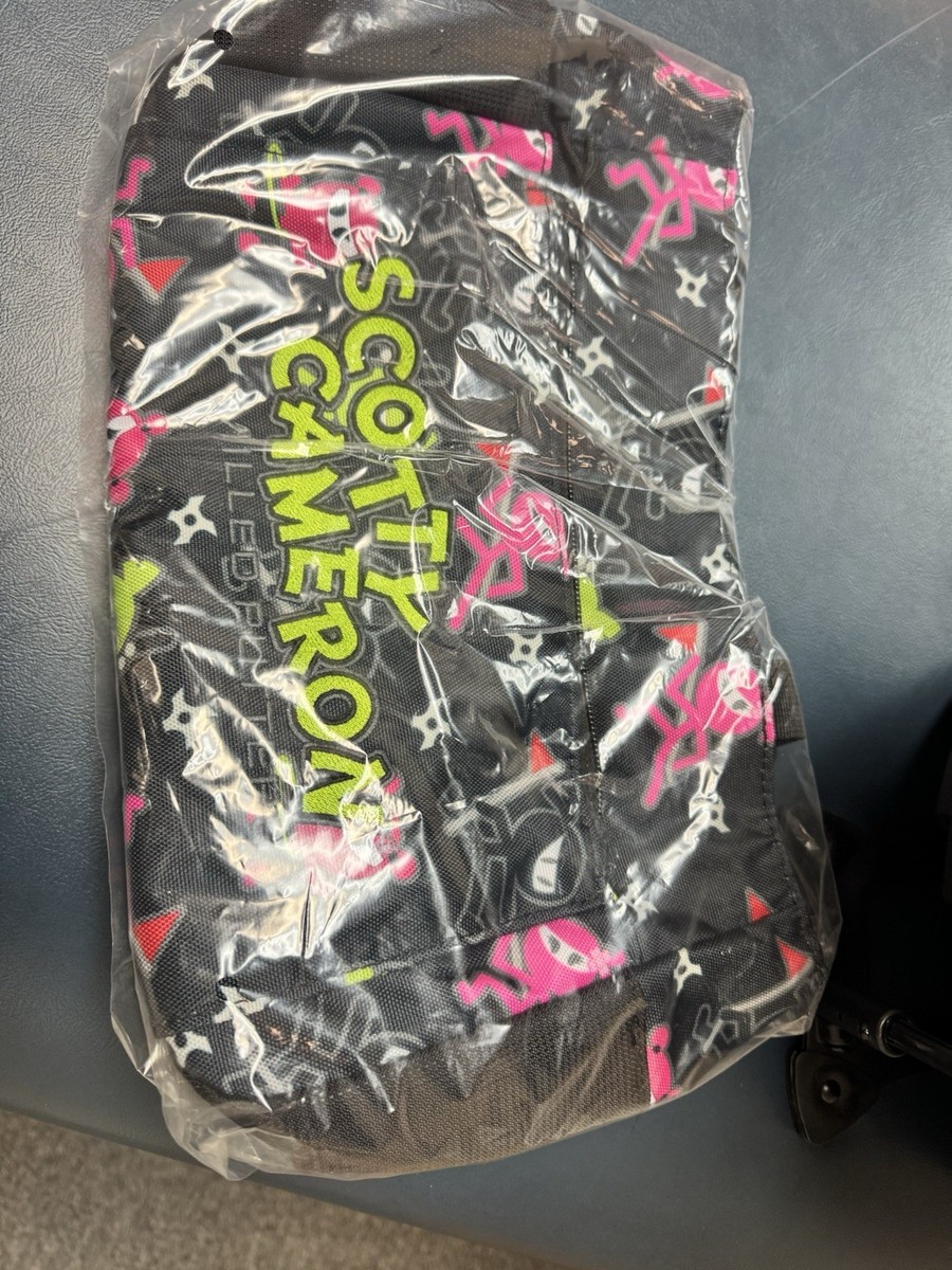 Sac De Golf Scotty Cameron Tour Caddy – Wasabi Rose Avec Headcovers Assortis
