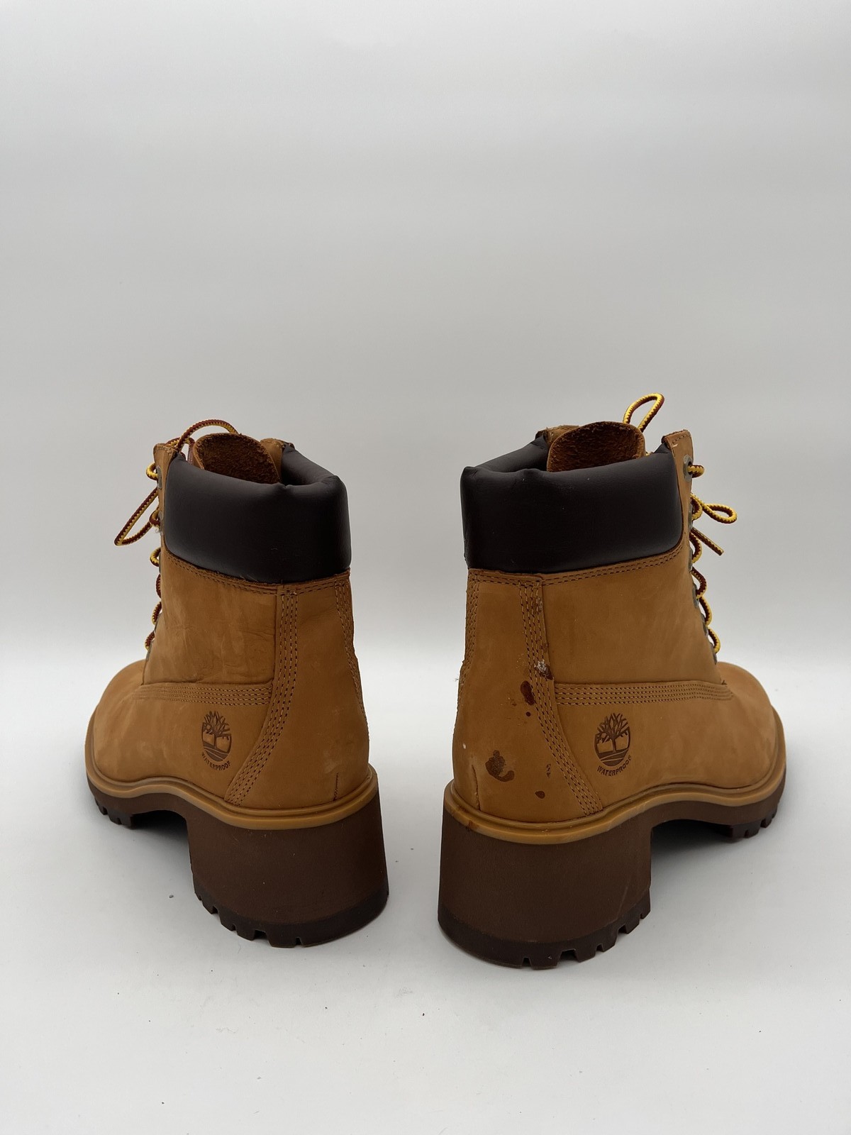 Timberland Women's Waterproof Lace-Up Boots Size 9 (A25BS) - Used - Good