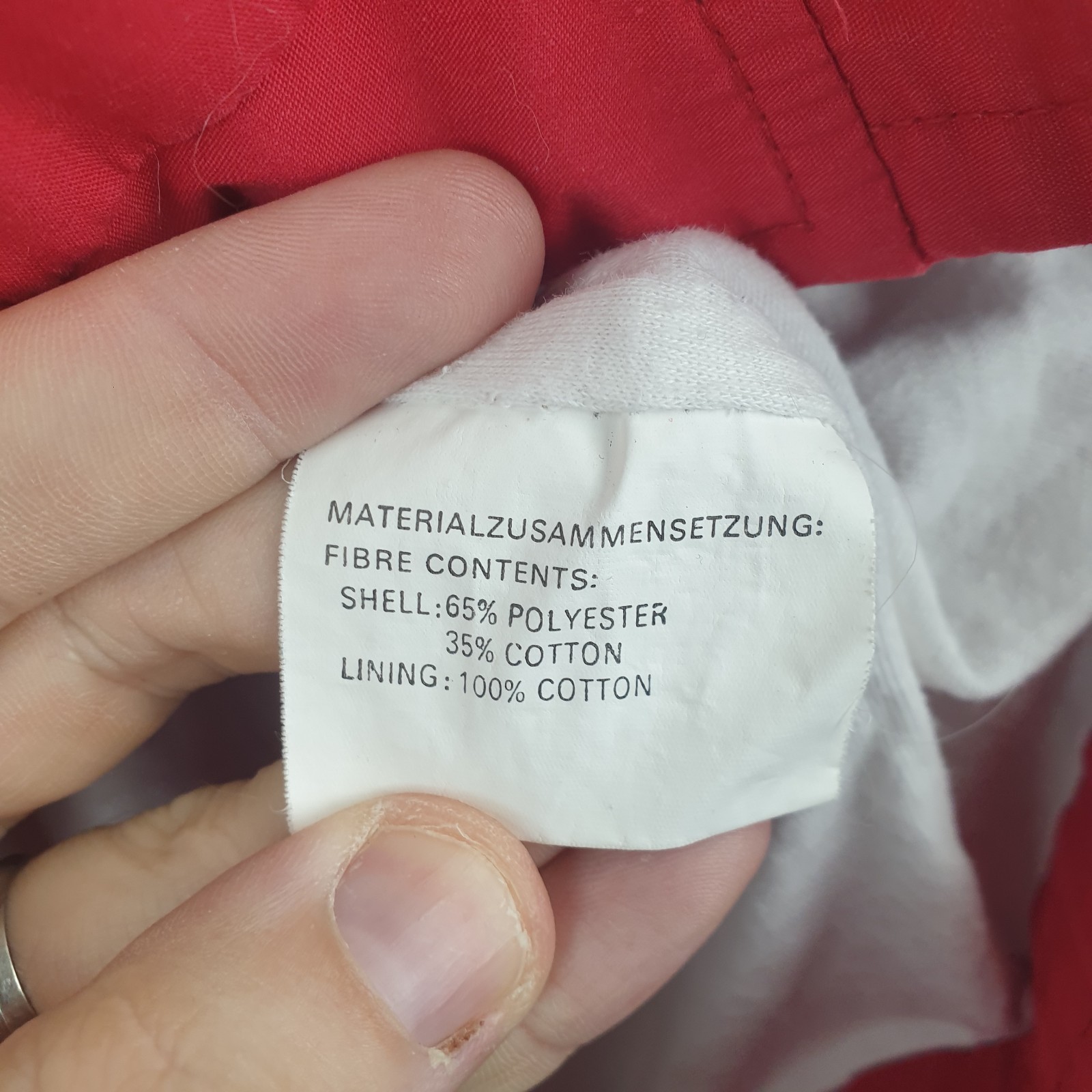 Vintage Puma Track Jacket Mens XL Red Blue Full Zip Tracksuit Top 90s thumbnail 7