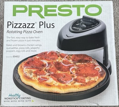 Presto Pizzazz Plus Rotating Pizza Oven Top & Bottom Heating Element