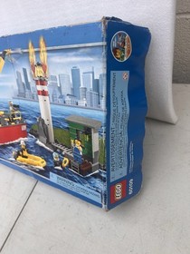 LEGO 60109 City Fire Boat New Opened Damaged Box - Bags Sealed