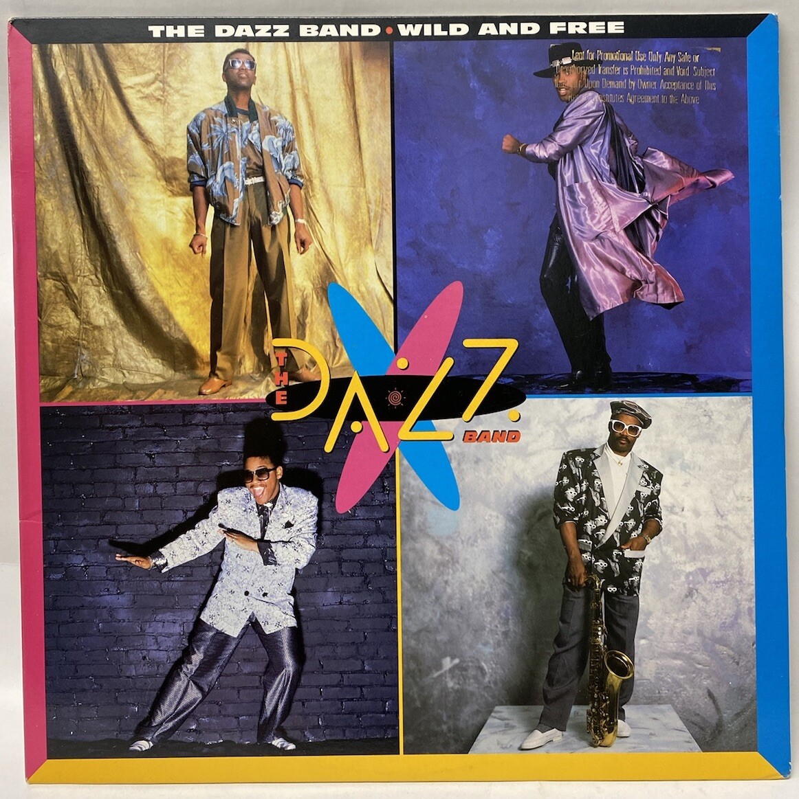 The Dazz Band - Wild And Free (LP, Vinyl ) 1986 Very Good Plus