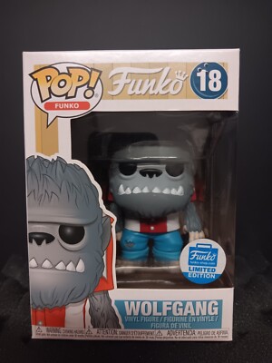 Funko Pop! Wolfgang #18 (Funko Shop) Excl. Excellent Cond.