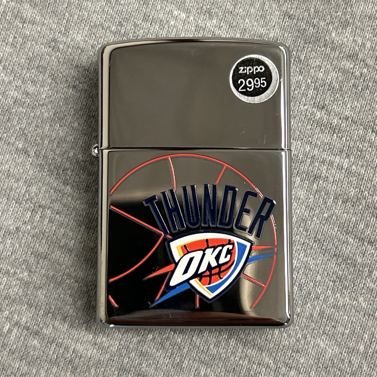 OKC Thunder Zippo NBA Oklahoma City 2008 250 [J 08] | eBay
