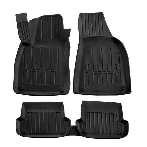 Gummi FußMatten Gummimatten FüR Audi A4 B7 2004-2008 5-Tlg Scoutt-image