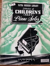 Ultra Modern Library Collection of Children's Piano Solos Easy No 55