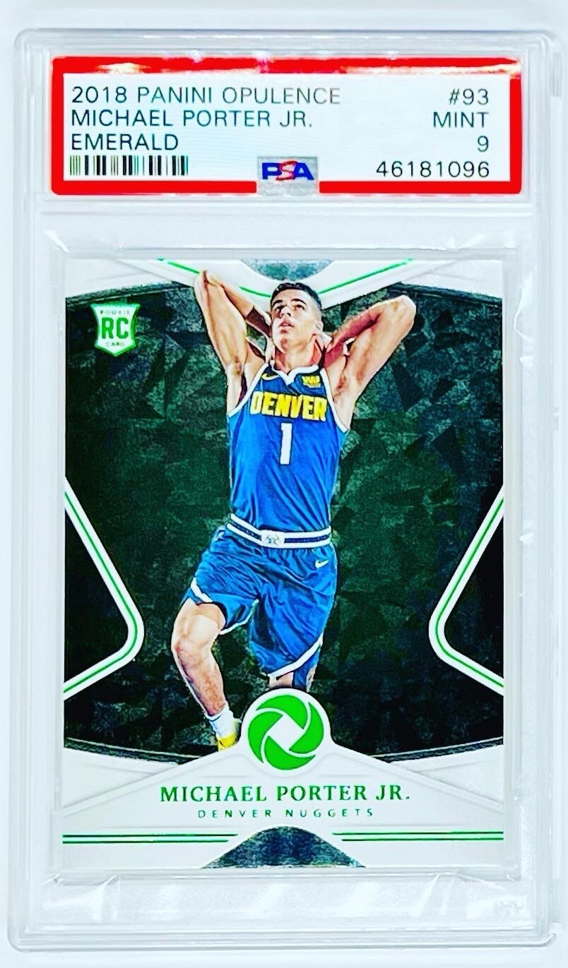 PSAサインルーキーMICHAEL PORTER JR RC HOLO AUTO PSAサインルーキーMICHAEL PORTER JR RC HOLO AUTO 【公式通販】