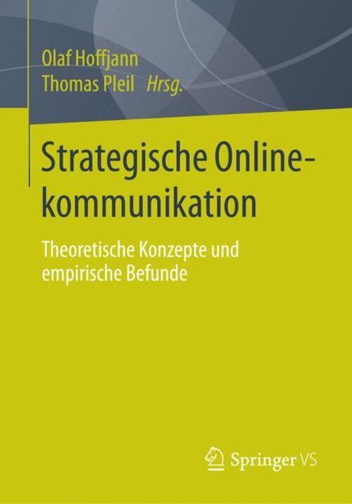 Thumbnail - Strategische Onlinekommunikation Theoretische Konzepte Und Empirische