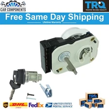 TRQ New Ignition Switch & Lock Cylinder Assembly with Key For 1991-1996 Dodge