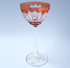 Wine Glass Hand Cut Josephine Glassworks Design Siegfried Haertel Um 1930 M456
