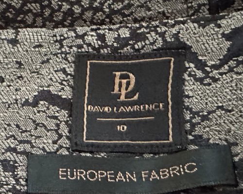David Lawrence Brand Women Skirt Pencil Style Snake Pattern Size 10 - Picture 8 of 10