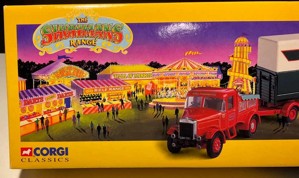 Corgi Classics Showman's Range Scammell Ballast Closed Pole Caravan 16502 - Image 4 of 4