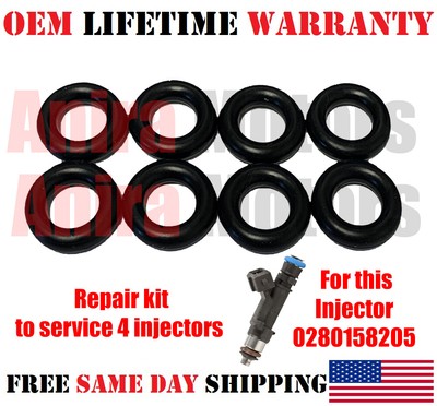 2016 Chevy Cruze 1 4l Fuel Injector Repair Kit For 4 Oem Bosch