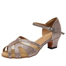 Latin dance shoes women tango ballroom dance High heel wedding shoes sandals